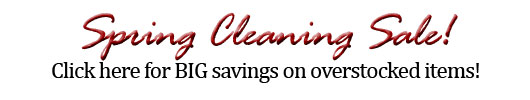 Spring Cleaning Sale