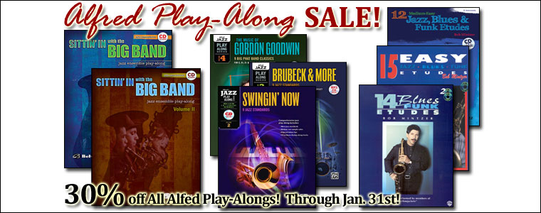 30% Off Alfred Play-Alongs