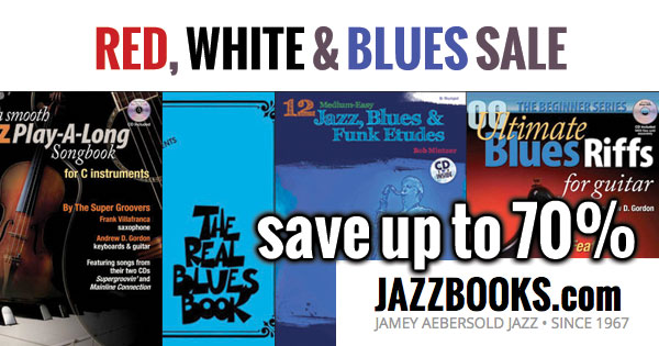 Blues Books & Jazz Blues Play-A-Longs at Jamey Aebersold and Jazzbooks.com